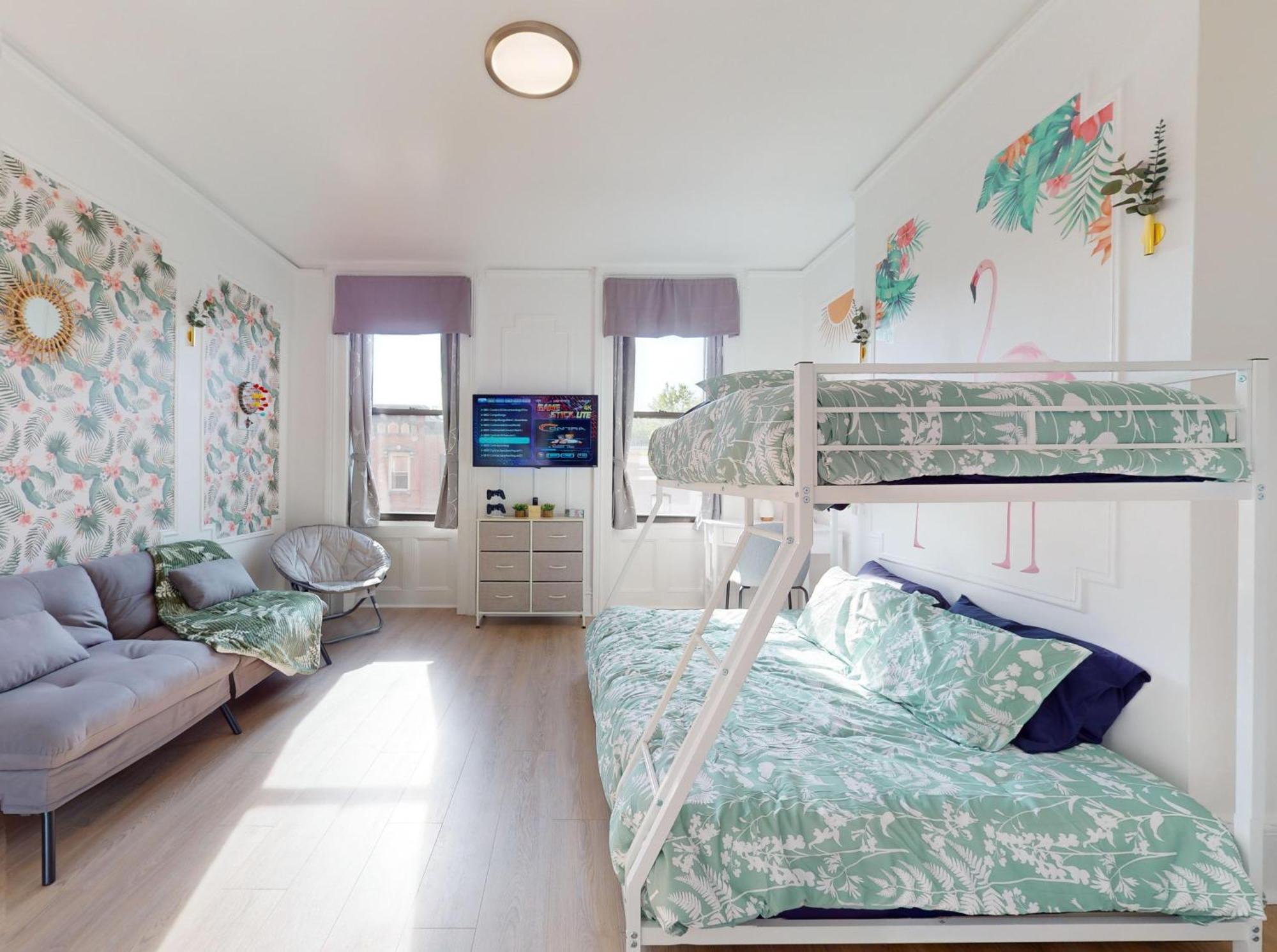 Garden Street Retreat Close To Nyc Sleeps 6 Hoboken Bagian luar foto