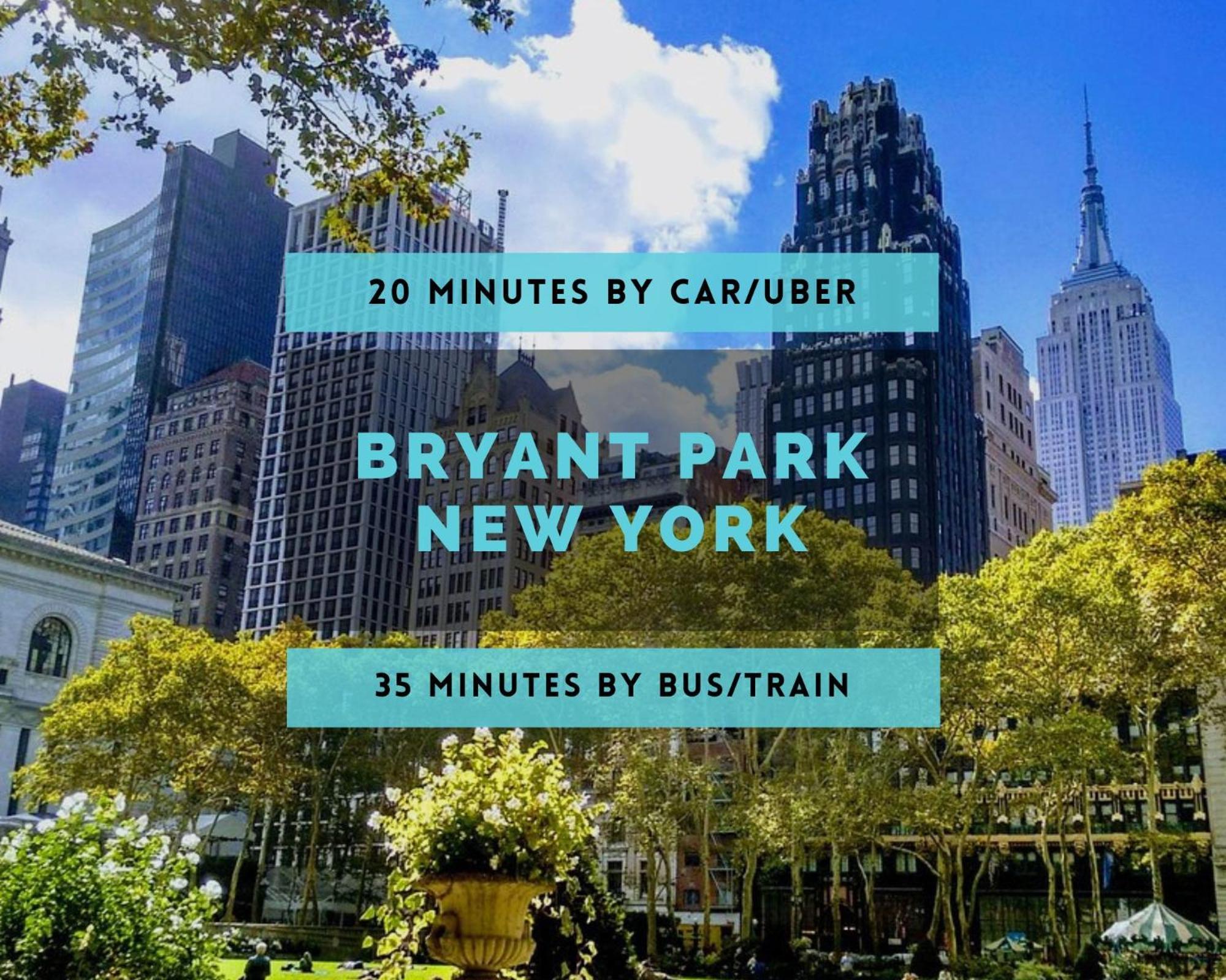 Garden Street Retreat Close To Nyc Sleeps 6 Hoboken Bagian luar foto